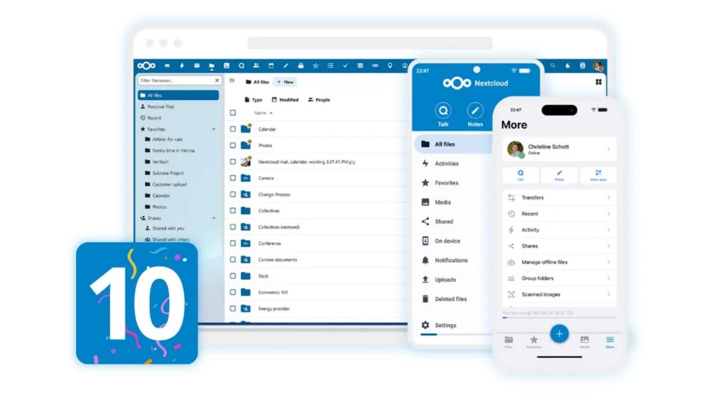Accueil nextcloud 6 1600x900